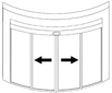 Curved Door System